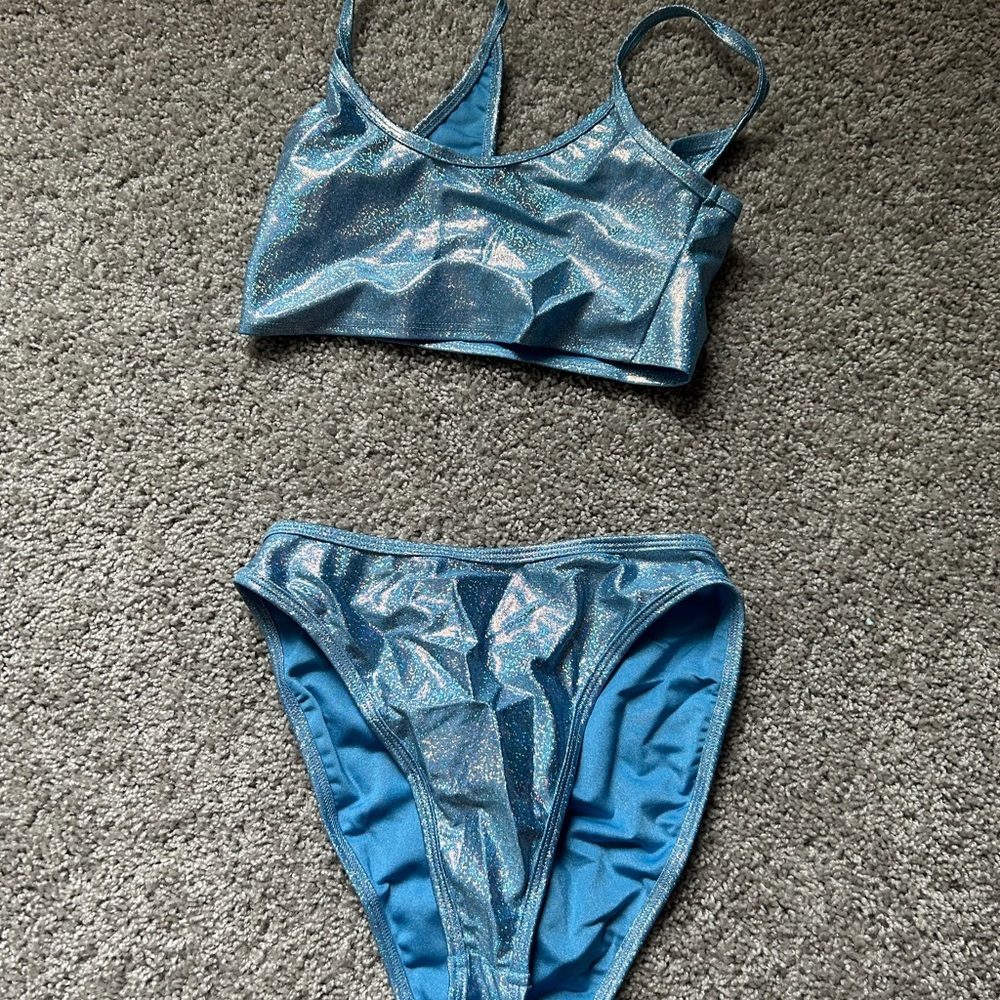 j. Valentine blue rave set
